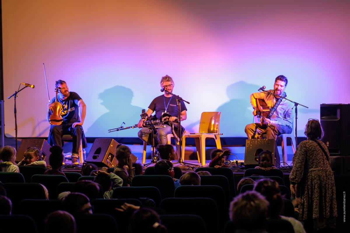Conceert scolaire avec Drever McVarish Anderson Trio
